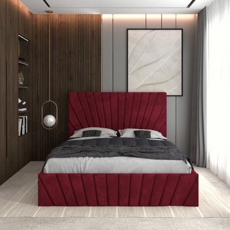 Pat Tapitat Astra Visiniu Catifea Premium