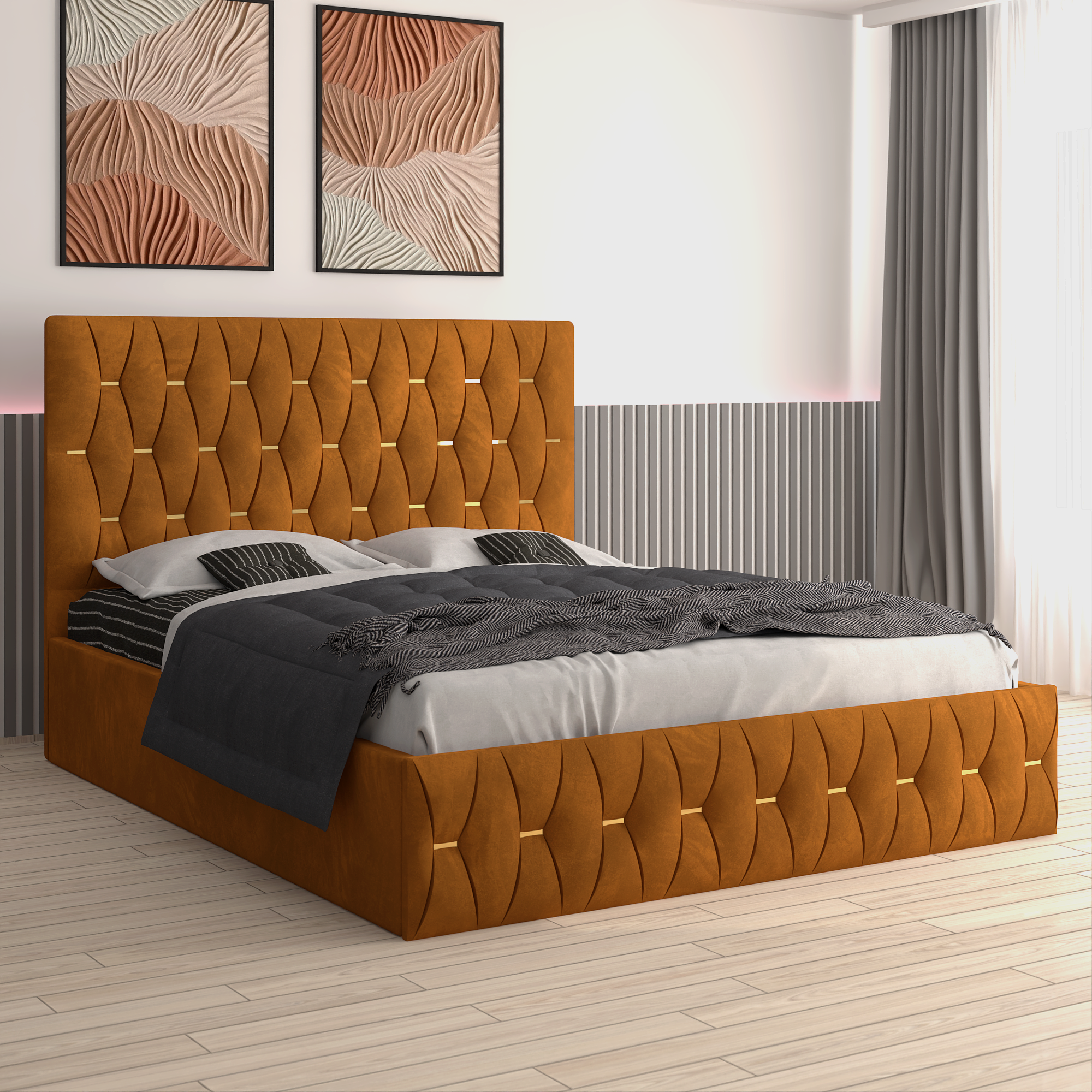 Pat Tapitat Ana Caramiziu Catifea Premium