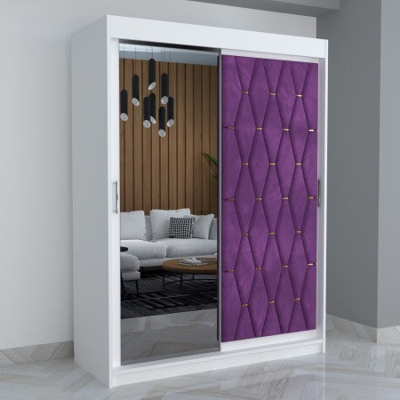 Dressing Tapitat ANA Mov Cu Oglinda