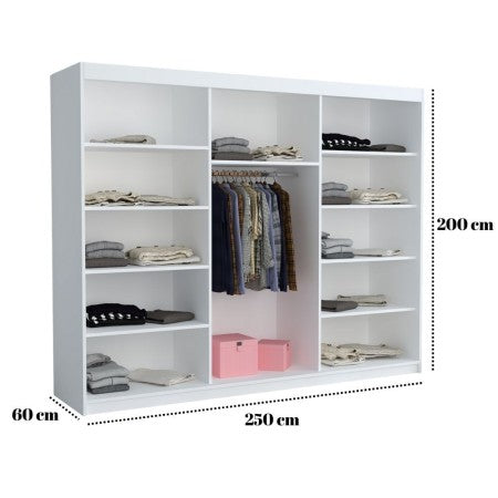 Dormitor Royal Caramiziu Pat Tapitat, Dressing 250 Si 2 Noptiere