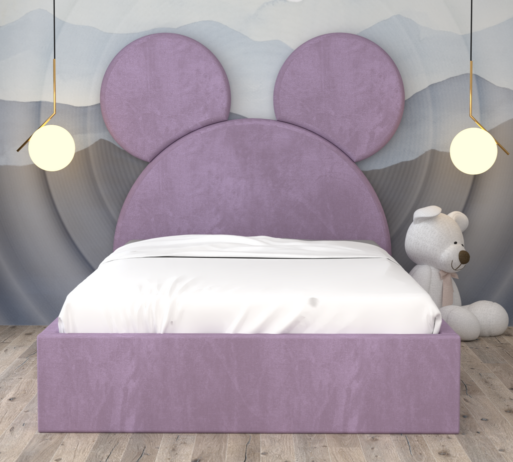 Pat Tapitat Mickey cu Catifea Premium