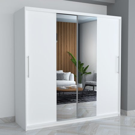 Dresing Smart 200 Alb cu Oglinda