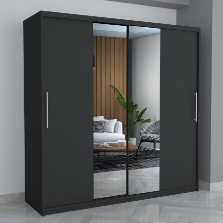 Dresing Smart 200 Gri cu Oglinda