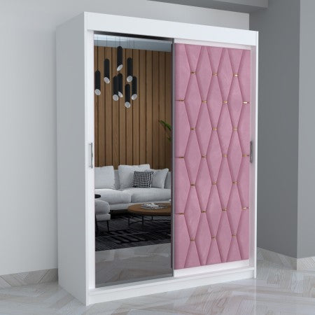 Dressing Tapitat ANA Roz Cu Oglinda