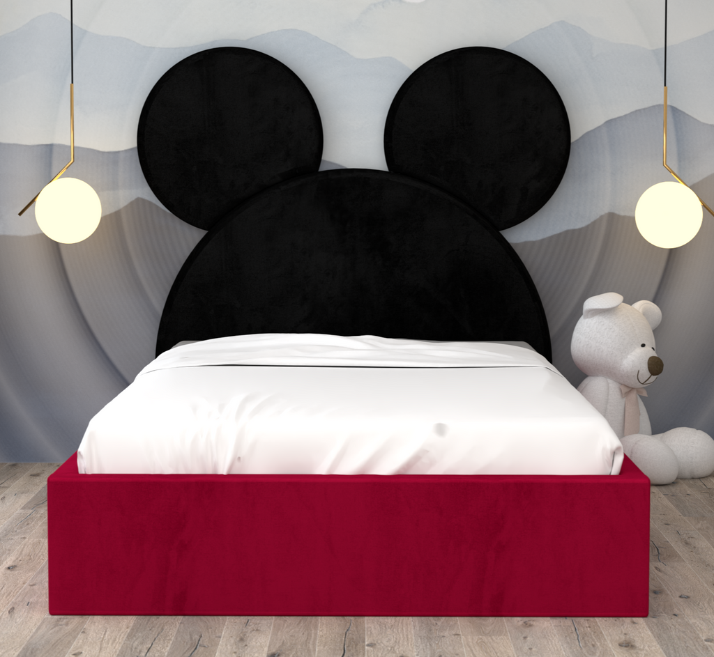 Pat Tapitat Mickey cu Catifea Premium