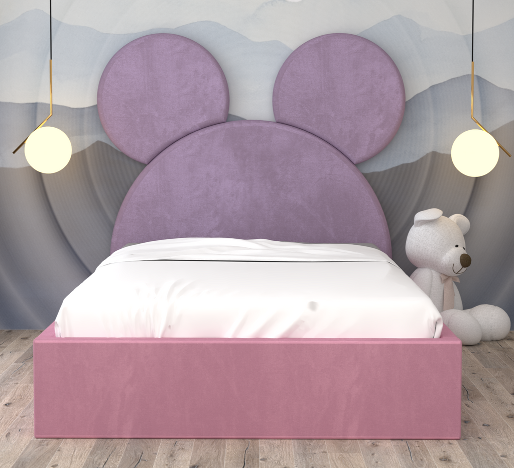 Pat Tapitat Mickey cu Catifea Premium