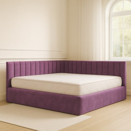 Pat Tapitat De Colt Corina Mov Catifea Premium