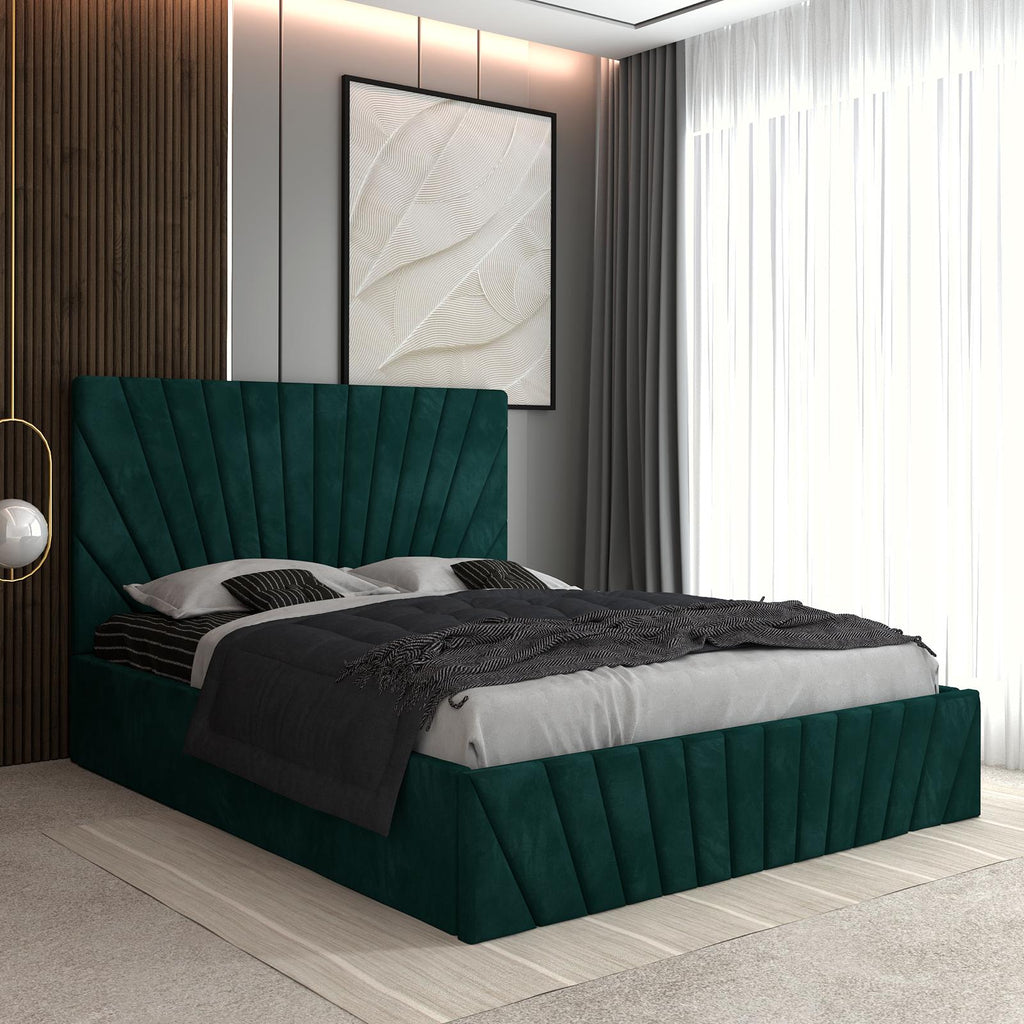 Pat Tapitat Astra Verde Catifea Premium